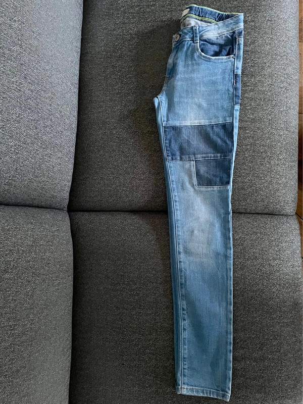 Jean patchwork Zara | Vinted