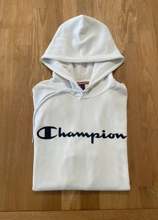 Sweat à capuche Champion femme – Blanc – Taille M, brand: Champion, condition: Very good, size: M / 38 / 10, €9.90, €11.10 includes Buyer Protection
