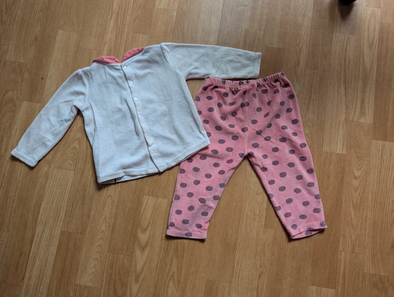 Pyjama velours du pareil au même - photo numéro 5
