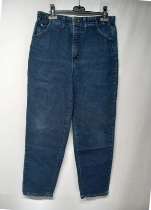 Jeans taille haute Lee vintage Bleu foncé en coton, merk: Lee, staat: Heel goed, maat: Universele maat, € 7,00, € 8,05 inclusief Kopersbescherming