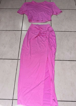 Ensemble rose , merk: Boutique Parisienne, staat: Heel goed, maat: S / 36 / 8, € 11,00, € 12,25 inclusief Kopersbescherming