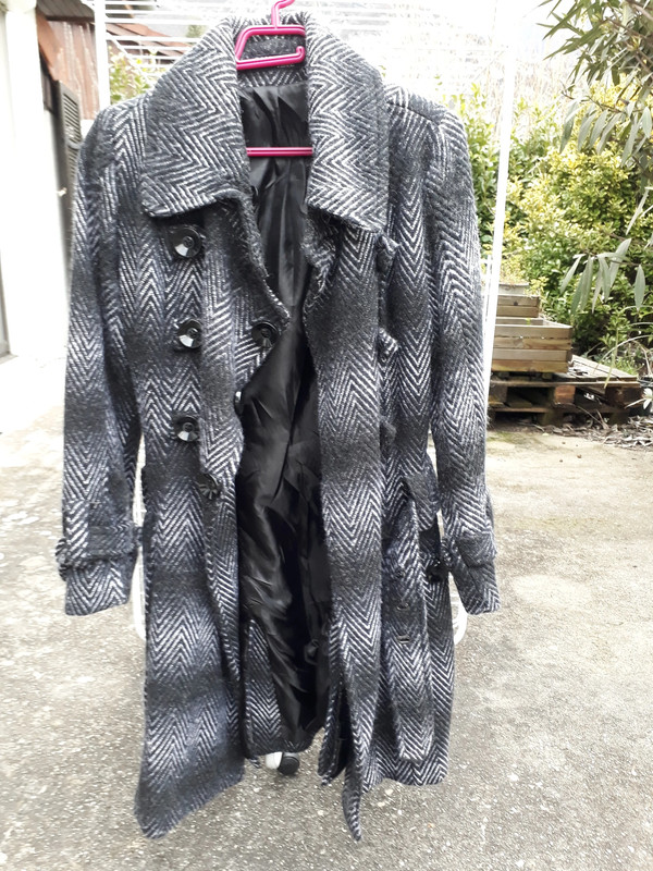 manteau long femme vinted
