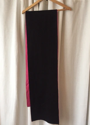 Écharpe laine bicolore noir et rose Pascal Morabito, brand: Pascal Morabito, condition: Very good, €5.00, €5.95 includes Buyer Protection