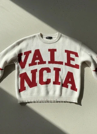 🤍 Pull Oversize Blanc & Rouge – Streetwear / Unisexe / Graphique / Tendance, marque: Nova Street Atelier, état: Très bon état, taille: M, 57,90 €, 61,50 € Protection acheteurs incluse