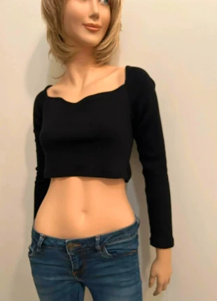 Pull top court noire femme taille S, marca: Shein, estado: Muy bueno, tamaño: S / 36 / 8, 3,80 €, 4,69 € Protección al comprador incluida