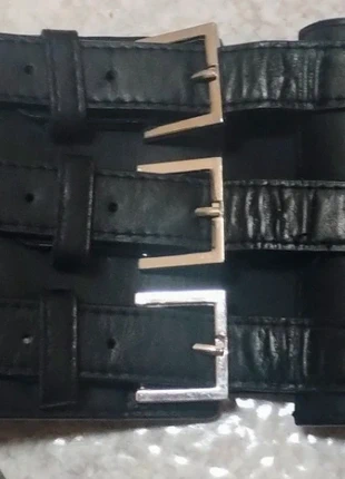 Maxi cintura con fibbie, estado: Muy bueno, tamaño: 85 cm, 7,00 €, 8,05 € Protección al comprador incluida