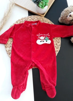 Grenouillère garçon Premier Noël Taille 3 mois🎄🎅, marque: king bear, état: Très bon état, taille: 1-3 mois / 56 cm, 5,00 €, 5,95 € Protection acheteurs (Pro) incluse