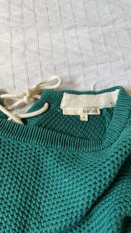 Pull vert Bash Vinted