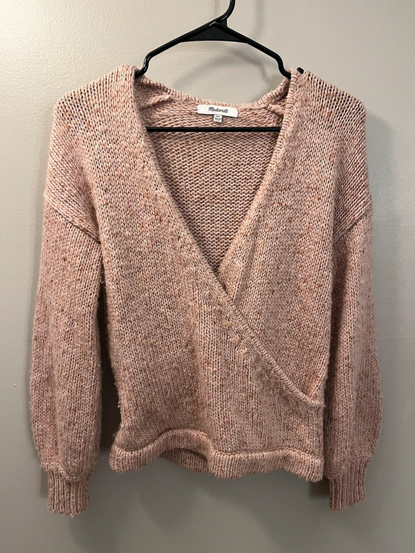 Madewell Wrap Sweater 1