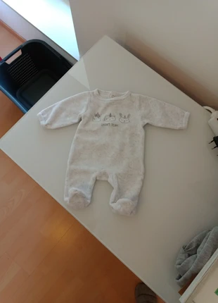 Pyjama chaud, marque: In Extenso, état: Bon état, taille: Jusqu'à 1 mois / 50 cm, 2,00 €, 2,80 € Protection acheteurs incluse