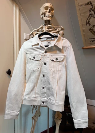 Lee off white denim rider jacket, marque: Lee, état: Neuf sans étiquette, taille: M, 75,00 €, 79,45 € Protection acheteurs incluse