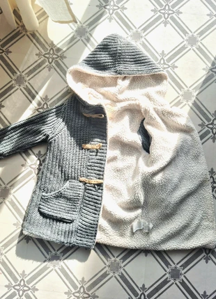 Gilet chaud à capuche doublé sherpa -7/8 ans,Neuf, brand: Zara Girls, condition: New without tags, size: 7 years / 122 cm, €6.30, €7.32 includes Buyer Protection