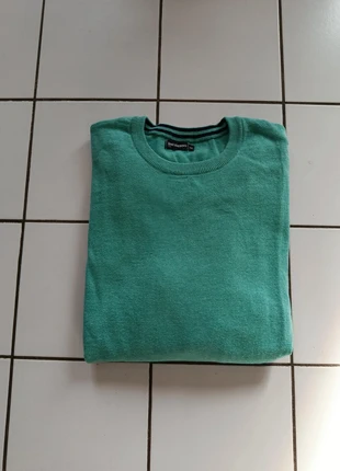 Pull ras de cou vert/turquoise, brand: In Extenso, condition: Very good, size: XXL, €3.00, €3.85 includes Buyer Protection
