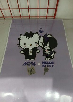 Hello kitty nana osaki games maxi poster plastificato lucido semi rigido 42 x 29, marque: Hello Kitty, état: Neuf avec étiquette, 8,00 €, 9,10 € Protection acheteurs incluse