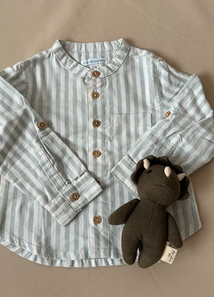 Chemise col mao, marque: Vertbaudet, état: Très bon état, taille: 12-18 mois / 80 cm, 6,00 €, 7,00 € Protection acheteurs incluse