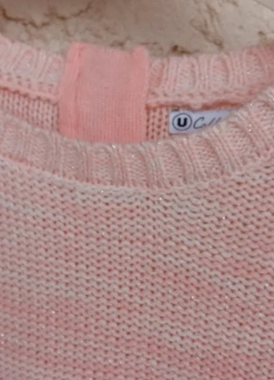 Pull léger rose chiné métal argenté Collection U 10 ans, marke: U Collection, zustand: Sehr gut, größe: 10 Jahre / 140, 5,00 €, 5,95 € inklusive Vinted-Käuferschutz