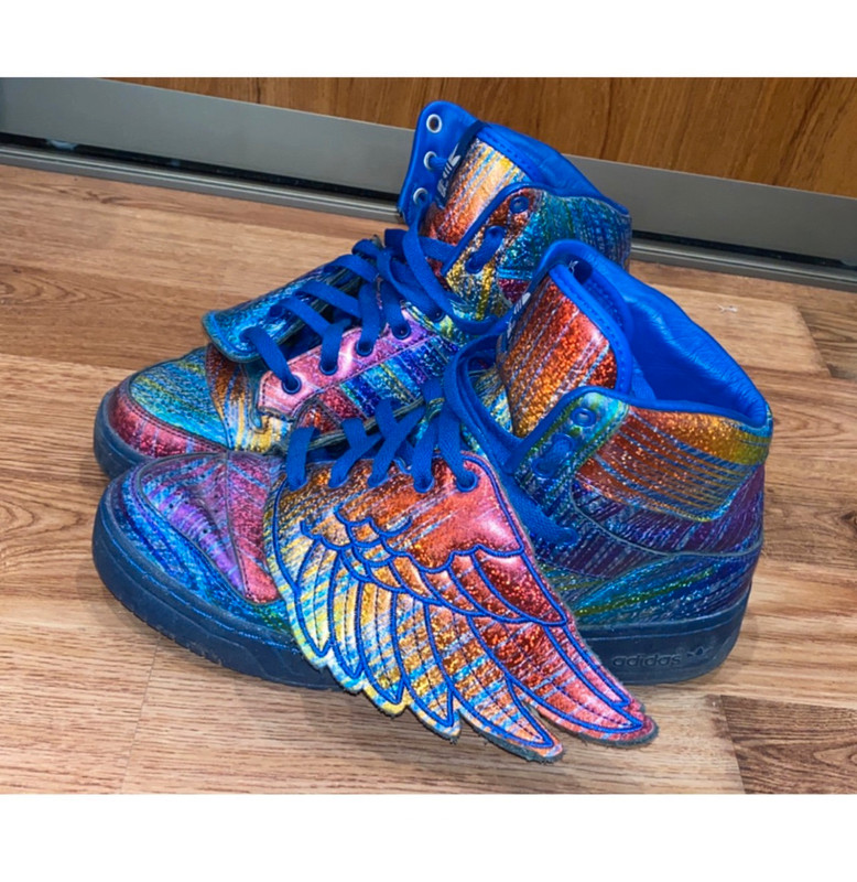 Jeremy scott sale rainbow wings