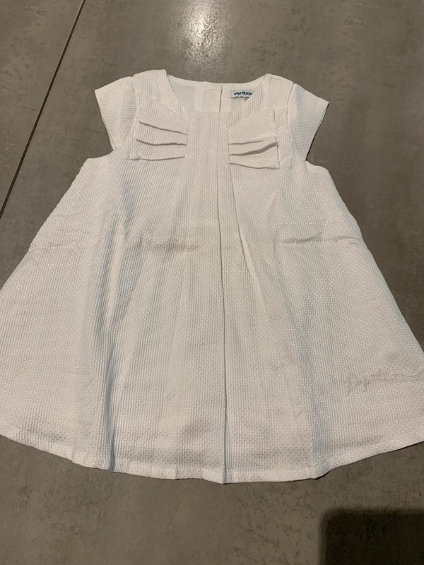 Robe cérémonie neuve bébé fille 24mois 1