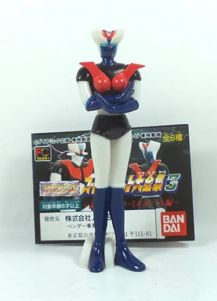 Minerva X Gashapon Action Figure Bandai 1997 anime manga Go Nagai goldorak jeeg mazinger mazinga, merk: Bandai, staat: Heel goed, maat: Universeel, € 12,00, € 13,30 inclusief Kopersbescherming