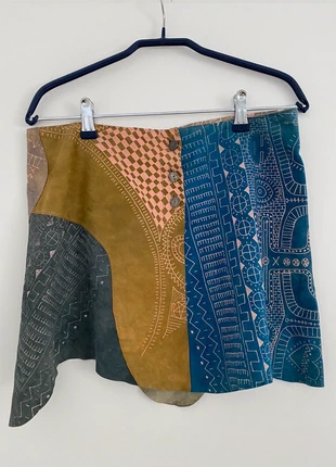 Leren rokje , marca: The people of the labyrinths, estado: Muito bom, tamanho: XS / 34 / 6, €80.00, €84.70 inclui Proteção do Comprador