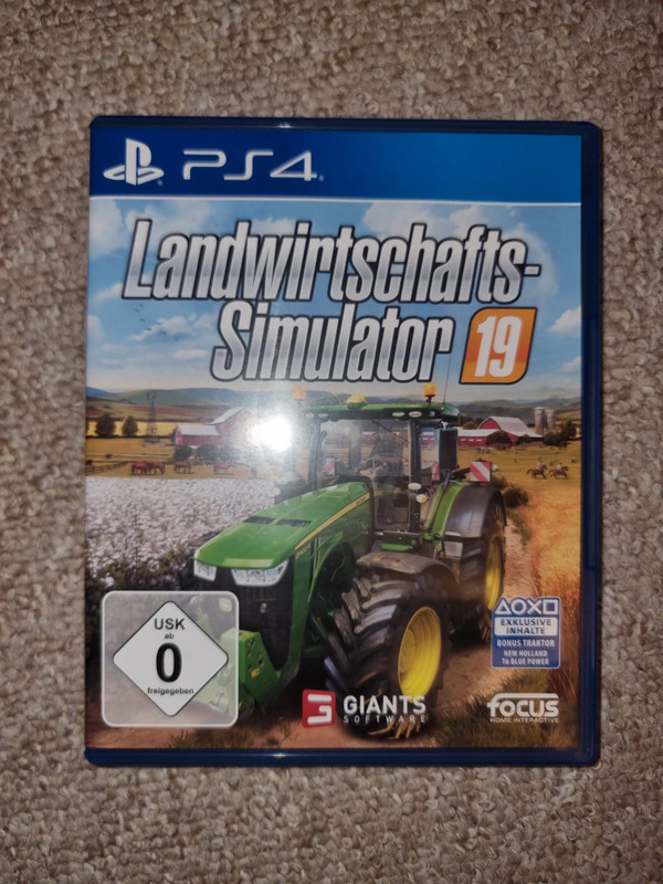 PS4 Spiel - Landwirtschafts-Simulator 19