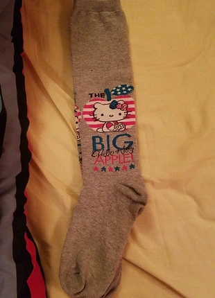 Chaussette haute, brand: Hello Kitty, condition: Very good, size: S | 35–38, €2.00, €2.80 includes Buyer Protection