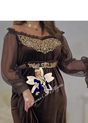 robe col bateau, marque: Élégance Chic d’Algérie, état: Très bon état, taille: Autre, 58,00 €, 61,60 € Protection acheteurs incluse