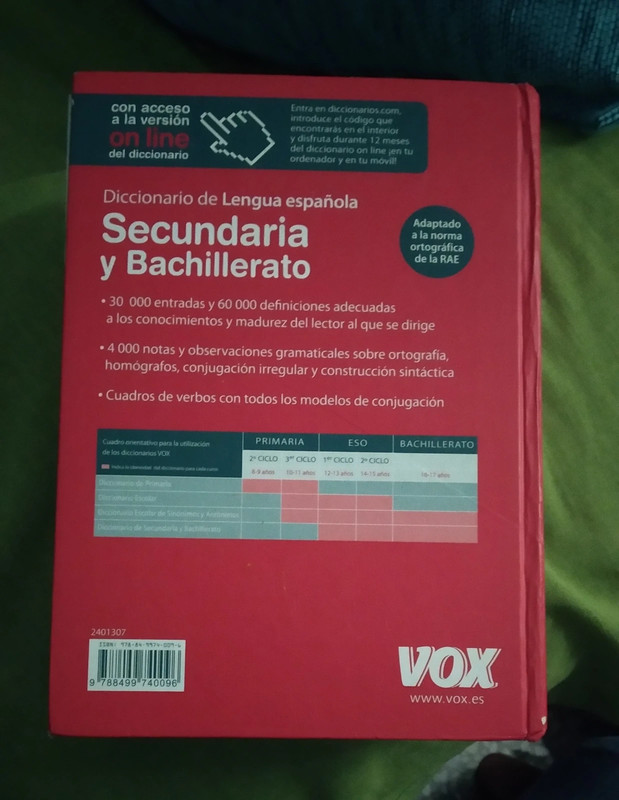 Diccionario de vox 2