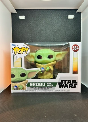 Funko Pop! 584 Grogu w/ Armor | Star Wars, brand: Funko Pop, condizioni: Nuovo senza cartellino, taglia: Prematuri, fino a 44 cm, €14.99, €16.44 include la Protezione acquisti