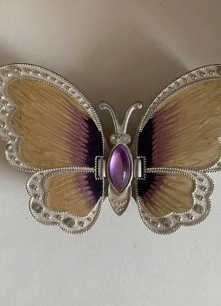 Gold and purple butterfly box, brand: other, condition: Very good, £4.00, £4.90 includes Buyer Protection