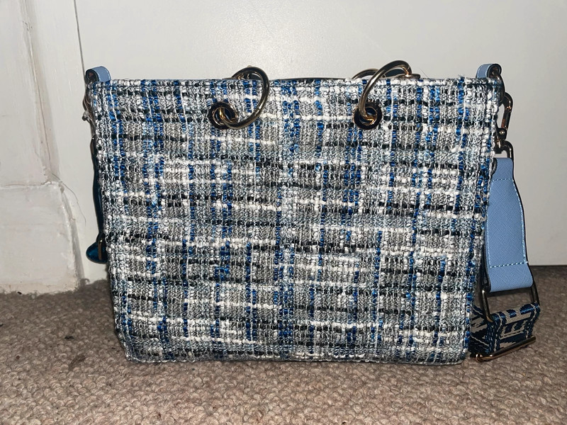 River island tweed bag sale