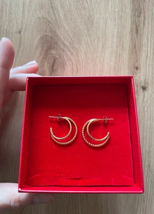 Jolies boucles d’oreilles plaqué or, marque: Fantaisie, état: Neuf sans étiquette, 9,00 €, 10,15 € Protection acheteurs incluse