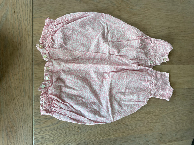 Rosa Dünner Overall/ Strampelanzug/Latzhose 18-24Mo 2