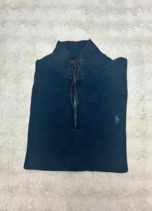 Pull sweat 1/4 zip Ralph Lauren couleur bleu marine taille xxl bon état, marque: Ralph Lauren, état: Bon état, taille: XXL, 35,00 €, 37,45 € Protection acheteurs (Pro) incluse
