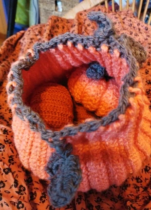 Pack de courges et leur sac citrouille, brand: Handmade, condizioni: Nuovo senza cartellino, €15.00, €16.45 include la Protezione acquisti