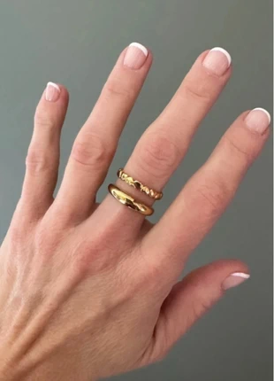Bague ajustable dorée en acier inoxydable neuve coeur, brand: Boutique Bohéme, condition: New without tags, size: Adjustable, €5.00, €5.95 includes Buyer Protection