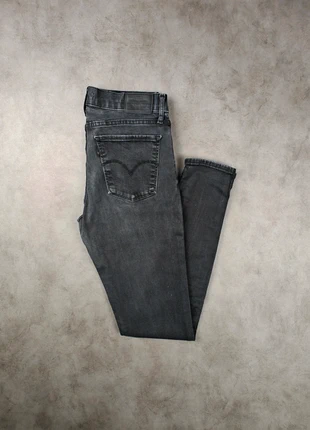 Jean Femme Levi's 710 Super Skinny W29-L30 noir, marque: Levi's, état: Bon état, taille: M / 38 / 10, 14,00 €, 15,40 € Protection acheteurs incluse