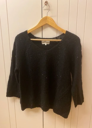 Pull noir à paillettes , marque: SUD Express, état: Très bon état, taille: M / 38 / 10, 20,00 €, 21,70 € Protection acheteurs incluse