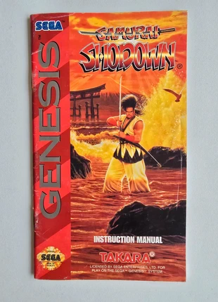 Manuel Samurai Shodown Megadrive, état: Très bon état, 10,00 €, 11,20 € Protection acheteurs incluse