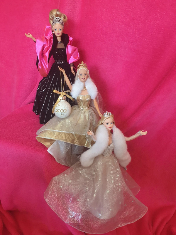Barbie da collezione 1998,2000,2001 👄