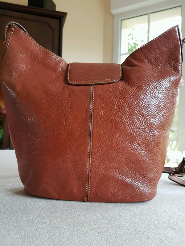 Lorenzo vintage sac cuir bandouli re bon tat Vinted