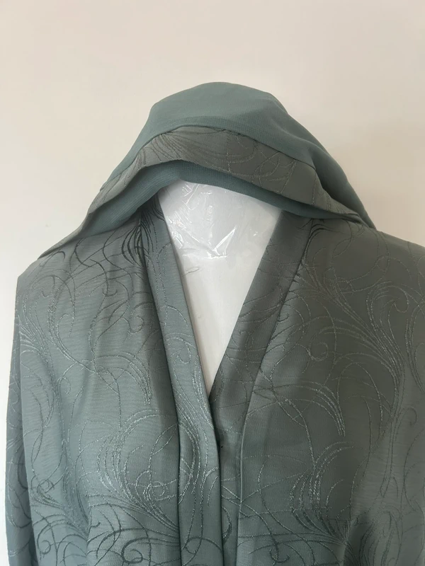 Robe verte émiratie grande taille neuve - photo numéro 7