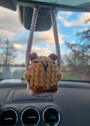 Déco rétroviseur capybara, marque: Peluche, état: Neuf sans étiquette, 15,00 €, 16,45 € Protection acheteurs (Pro) incluse