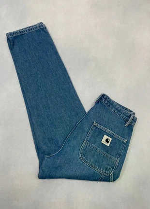 Jean Carhartt wip Bleu Marine Knee modèle Pierce Pant Boyfriend Denim - Taille S w27 #959, marque: Carhartt, état: Très bon état, taille: S / 36 / 8, 49,00 €, 52,15 € Protection acheteurs incluse