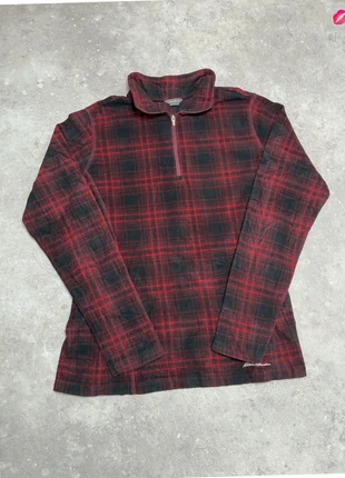 Polaire à carreaux Eddie Bauer Bordeaux, marke: Eddie Bauer, zustand: Sehr gut, größe: S / 36 / 8, 23,00 €, 24,85 € beinhaltet Vinted-Käuferschutz Pro