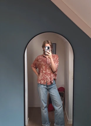 blouse short sleeve monki, merk: Monki, staat: Heel goed, maat: S / 36 / 8, € 10,00, € 11,20 inclusief Kopersbescherming