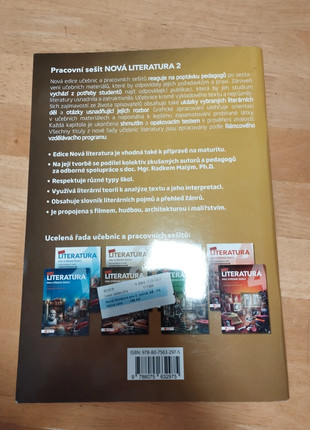 Obrázek k inzerátu: Nová Literatura pro střední školy - pracovní sešit 2.ročník