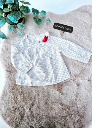 Tunique ML 12 mois 74cm Jacadi, marque: Jacadi, état: Très bon état, taille: 9-12 mois / 74 cm, 12,50 €, 13,83 € Protection acheteurs (Pro) incluse