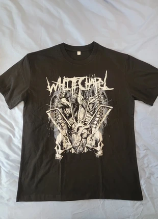 T Shirt Recto/verso de groupe metal deathcore: Whitechapel "XV Years Anniversary" Noir (Taille: XL), marke: Metal, zustand: Sehr gut, größe: XL, 22,00 €, 23,80 € inklusive Vinted-Käuferschutz