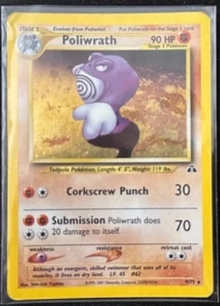 Poliwrath Pokémon, brand: Pokémon, condition: Good, €6.00, €7.00 includes Buyer Protection